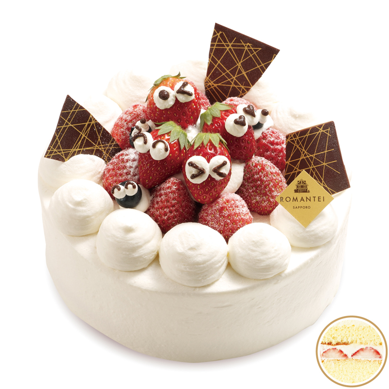札幌ケーキ 贈り物 焼き菓子 カフェ ろまん亭公式サイト 商品一覧 デコレーションケーキ バースデーケーキ